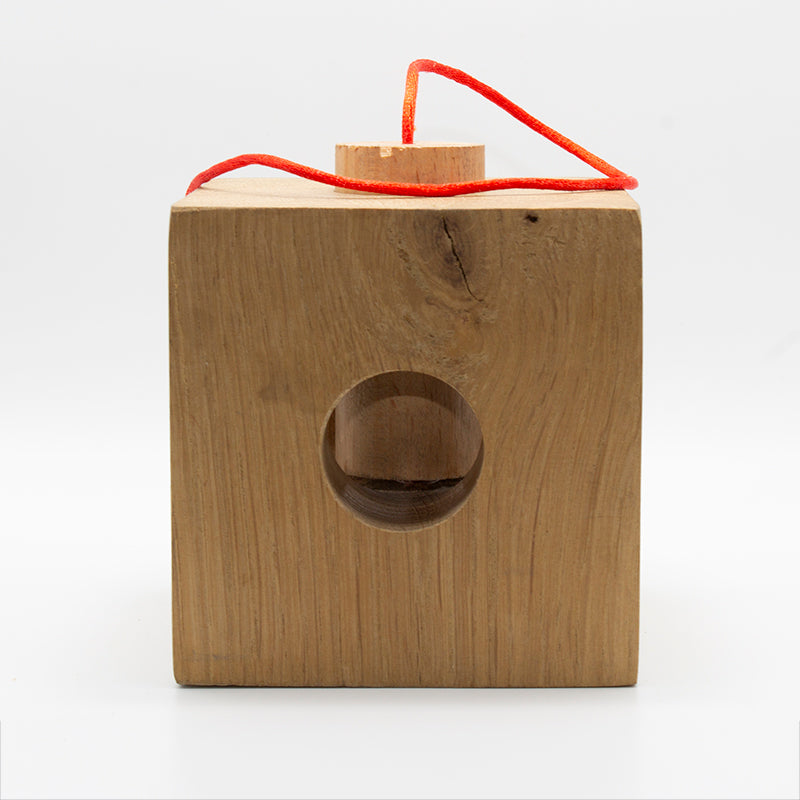 DESCARGADOR DE ENERGÍA PARA PÉNDULO HEBREO EN MADERA DE ROBLE MACIZO | PURIFICACIÓN Y ARMONIZACIÓN ENERGÉTICA