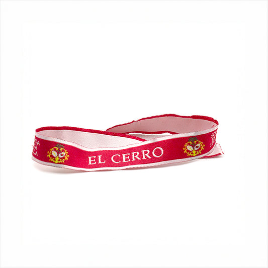 PULSERA DE TELA BORDADA EL CERRO