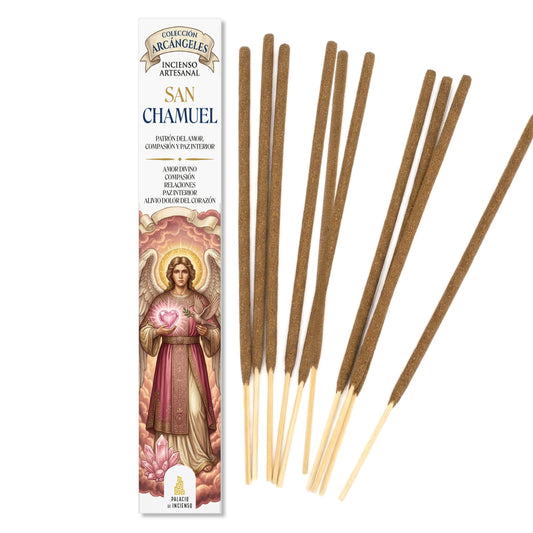 Incienso San Chamuel Arcángel para el amor, la atracción y la reconciliación de pareja.