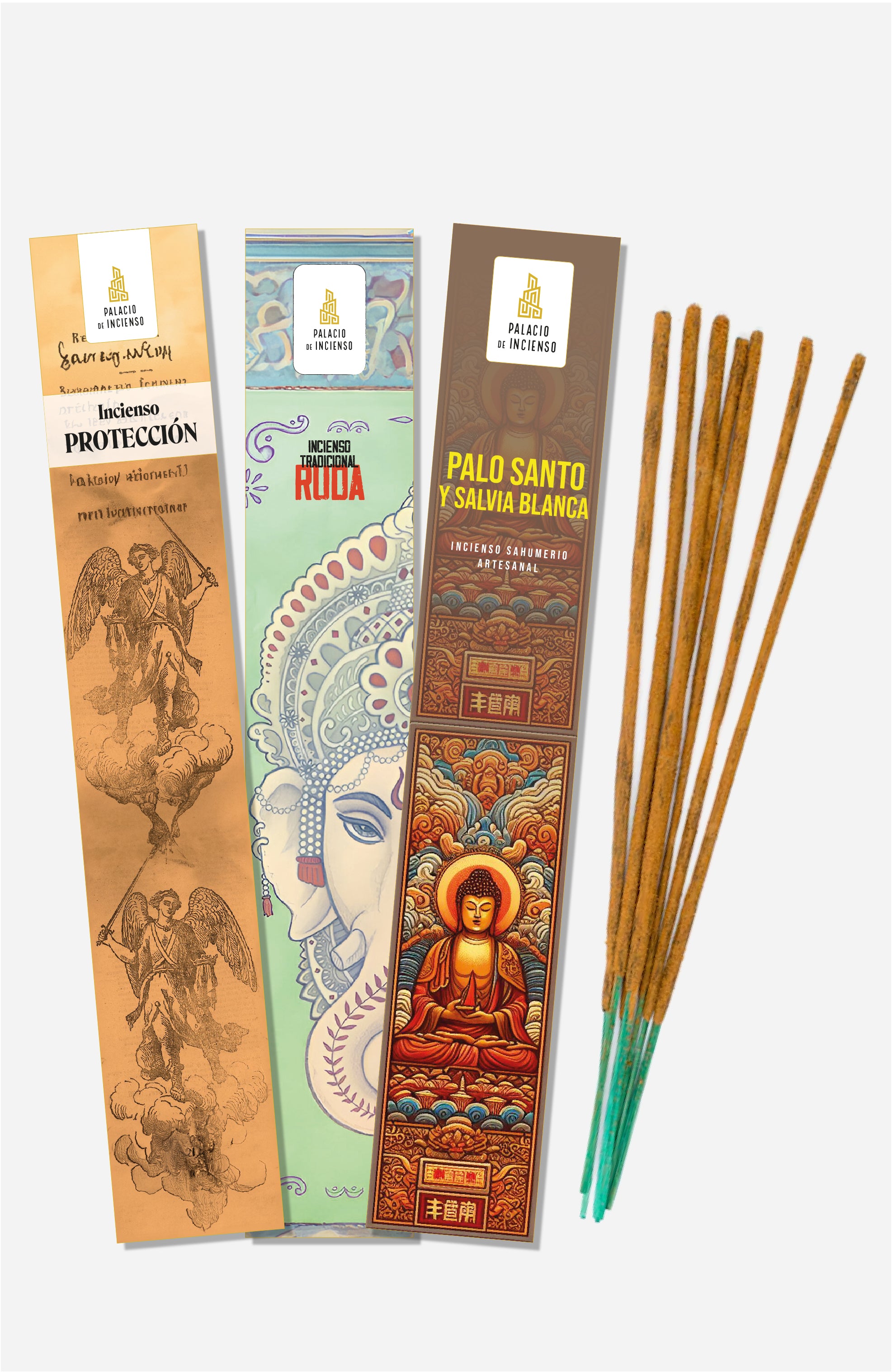 Inciensos en varitas y conos