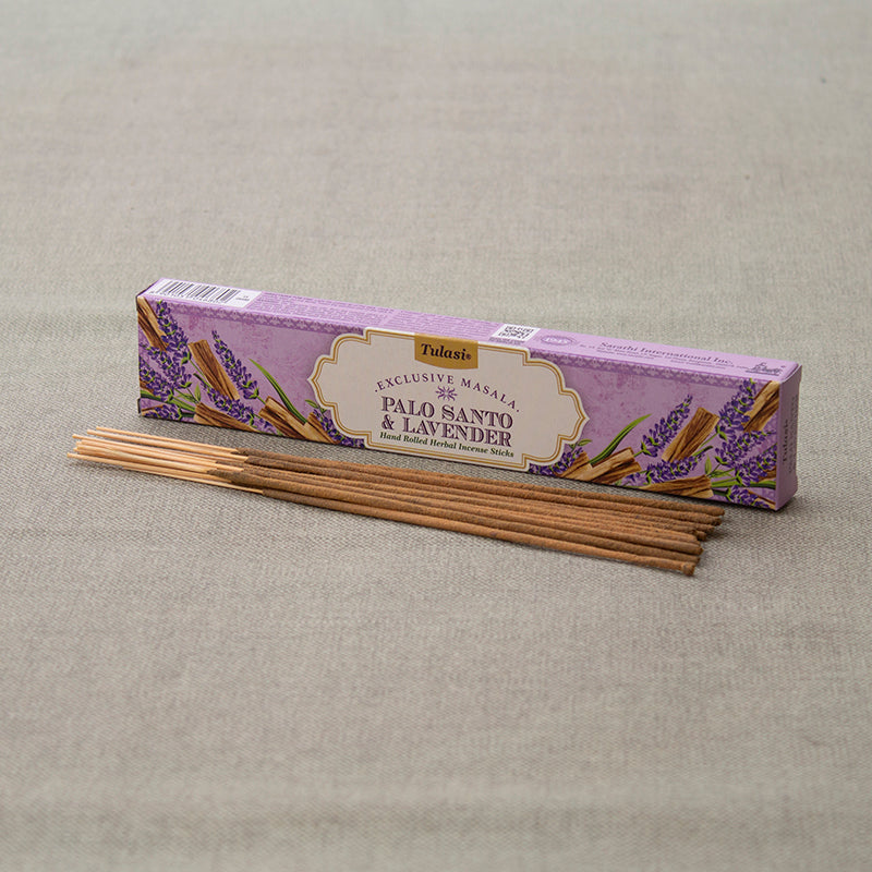 Incienso de palo santo y lavanda Masala Tulasi