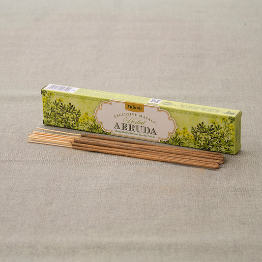 Incienso de Ruda Masala Tulasi para protección y abundancia