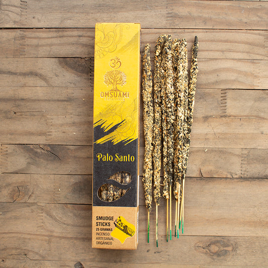 Incienso smudge de Palo Santo para limpieza energética