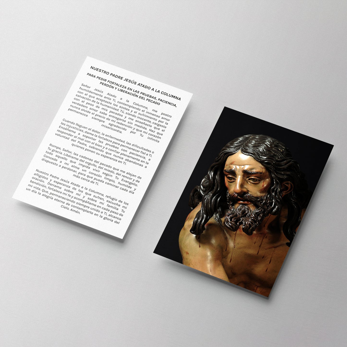 ESTAMPA NTRO. PADRE JESÚS ATADO A LA COLUMNA - LAS CIGARRERAS MOD.1