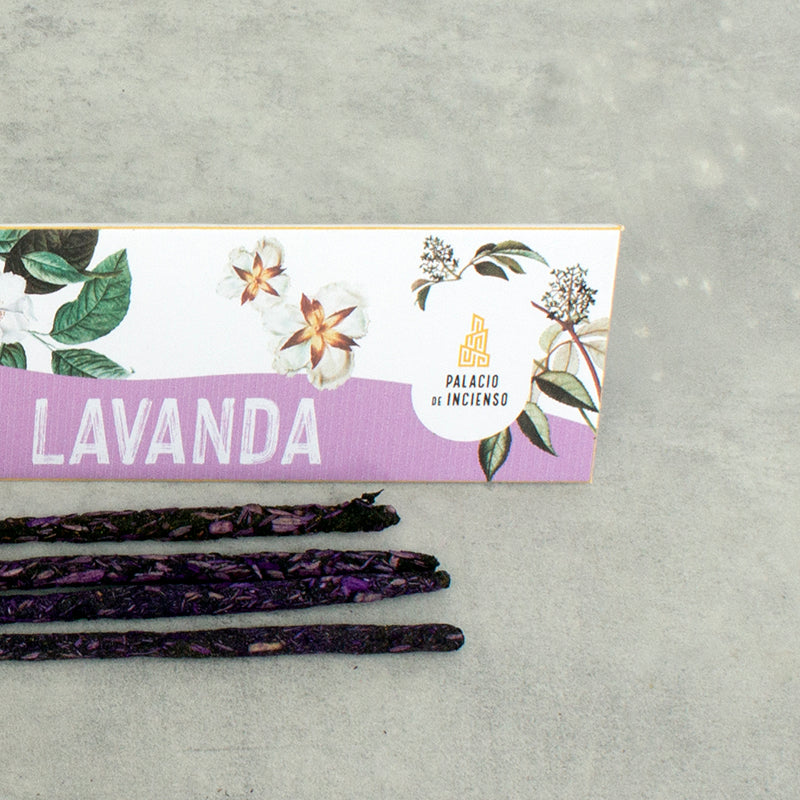 INCIENSO BOTÁNICO DE LAVANDA - BLOQUEAR ENERGÍAS NEGATIVAS