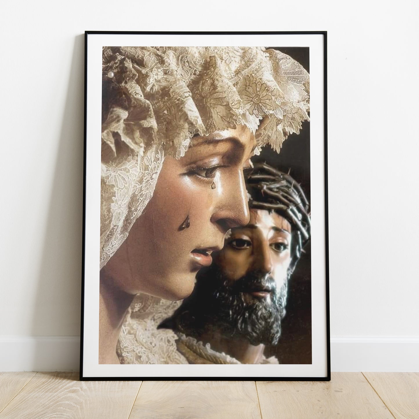 CUADRO ESPERANZA MACARENA Y NTRO. PADRE JESÚS DE LA SENTENCIA