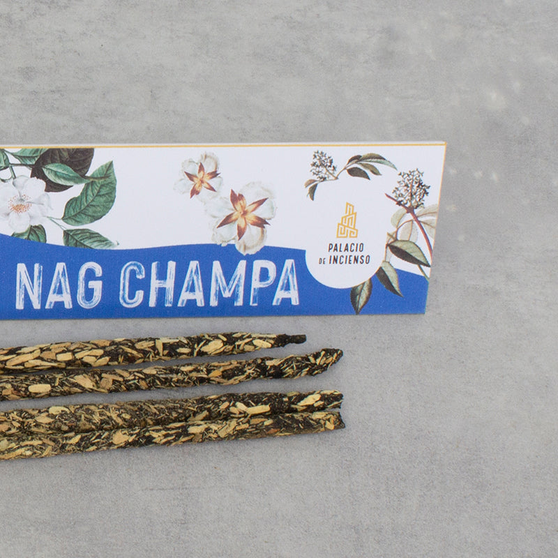 INCIENSO BOTÁNICO DE NAG CHAMPA- PURIFICACIÓN, RELAJACIÓN Y CONCENTRACIÓN