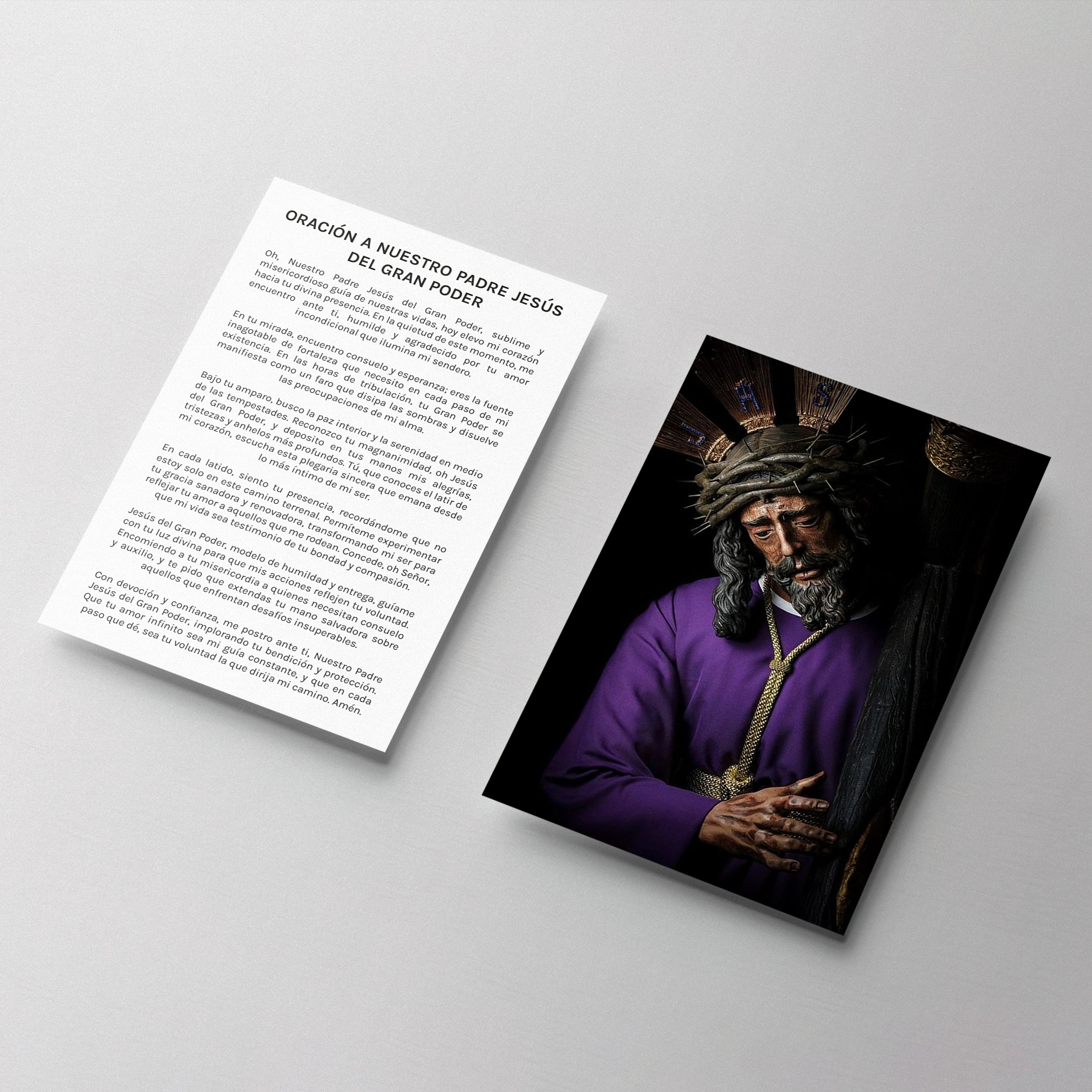 ESTAMPA NTRO. PADRE JESÚS DEL GRAN PODER MOD.2