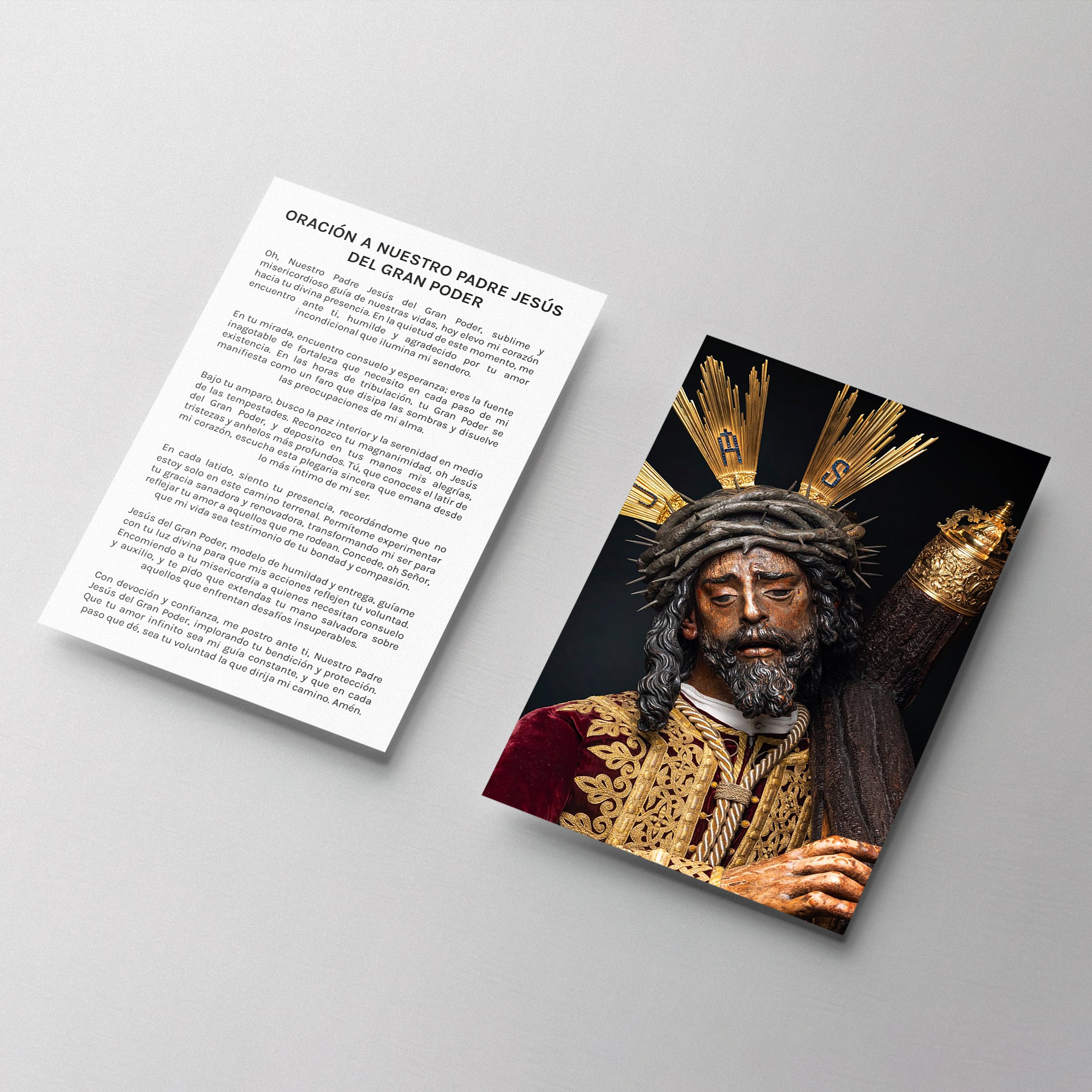 ESTAMPA NTRO. PADRE JESÚS DEL GRAN PODER MOD.5