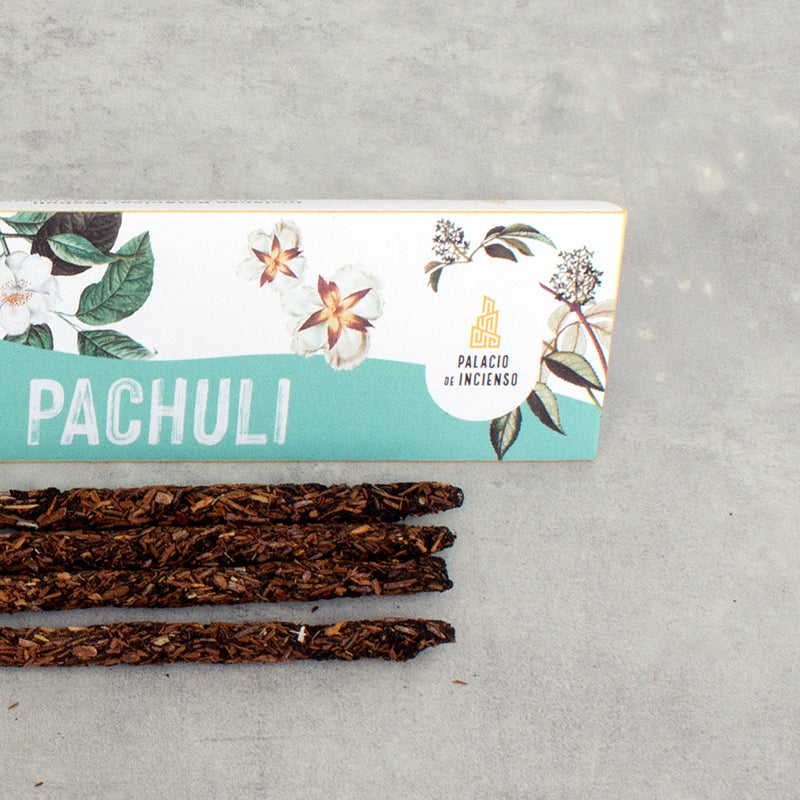 INCIENSO BOTÁNICO DE PACHULI - DESPIERTA LA PASIÓN, INTENSIFICA LA ATRACCIÓN, ENERGÍA SENSUAL Y ATRAE LA BUENA SUERTE