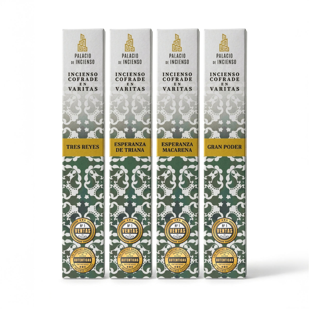 Pack incienso cofrade en varitas 4 aromas Semana Santa