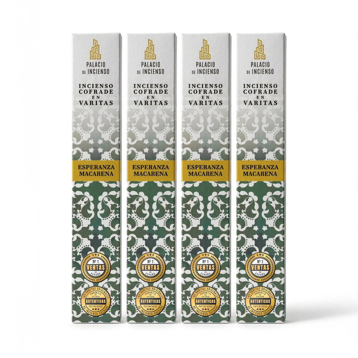 PACK INCIENSO COFRADE ESPERANZA MACARENA EN VARITAS – 4 CAJAS (Copia)