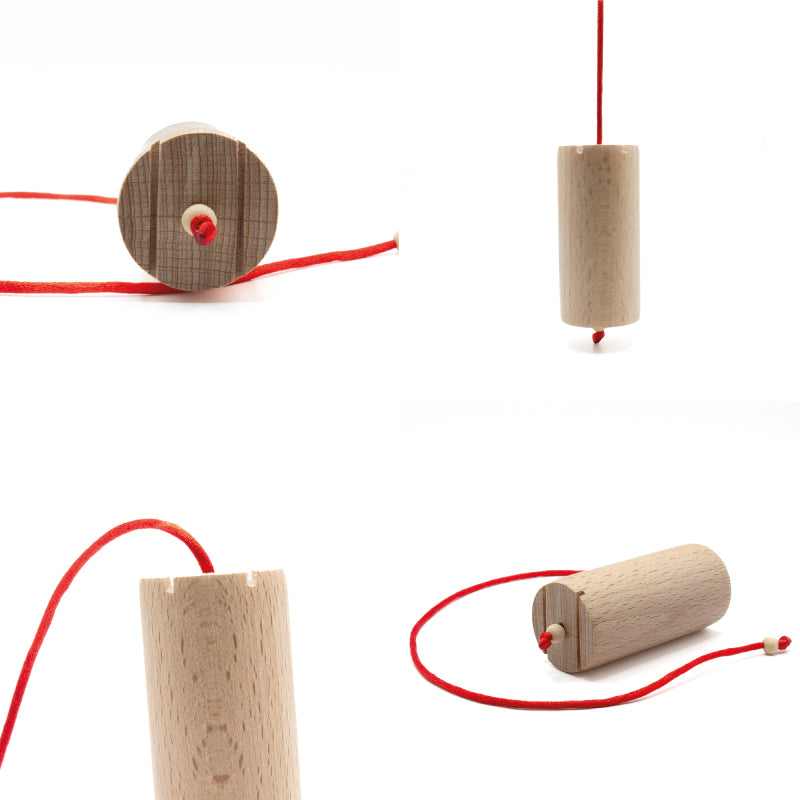 PÉNDULO HEBREO EN MADERA DE HAYA