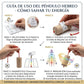 PÉNDULO HEBREO EN MADERA DE HAYA