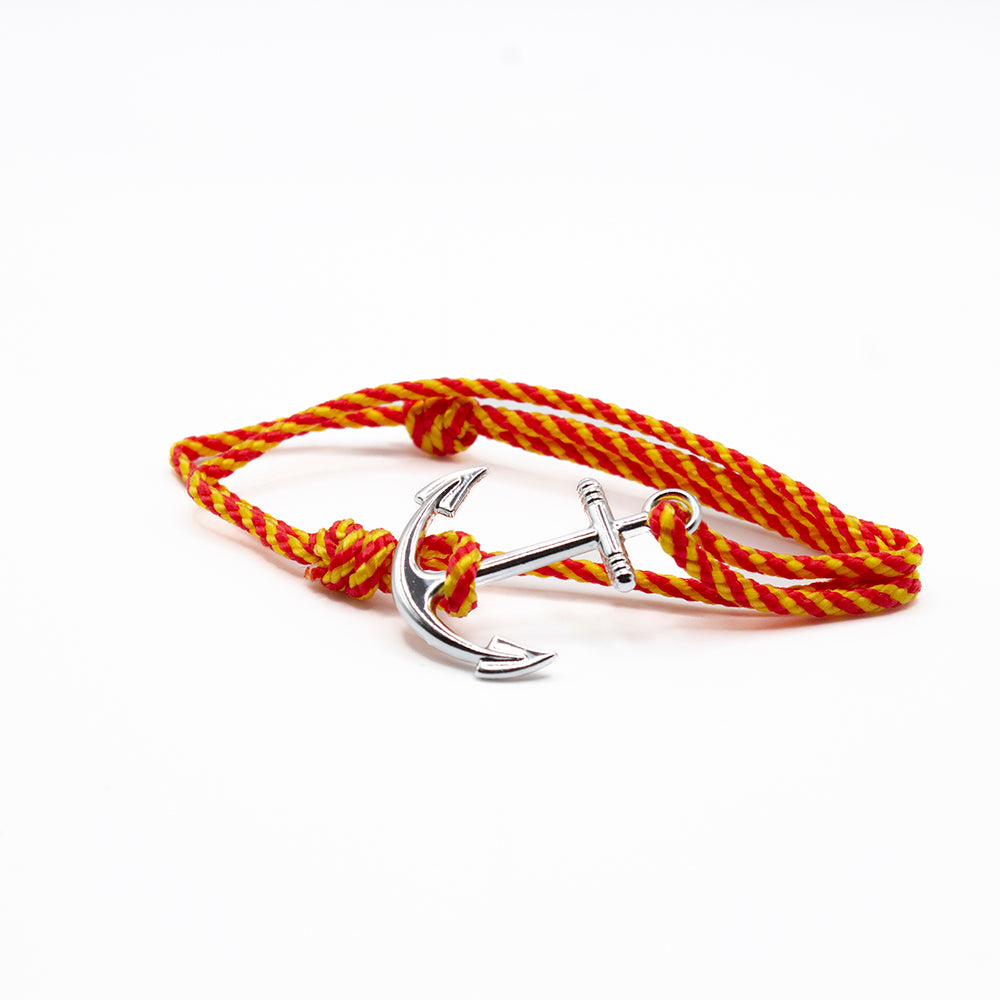 PULSERA ANCLA BANDERA