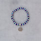 PULSERA OJO TURCO CON AMULETO CRUZ DE SAN BENITO – PROTECCIÓN CONTRA EL MAL, LAS TENTACIONES, LAS ENFERMEDADES Y LAS INFLUENCIAS NEGATIVAS