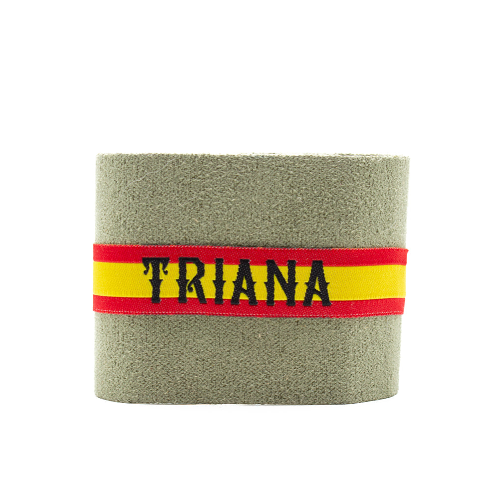 PULSERA DE TELA BORDADA TRIANA