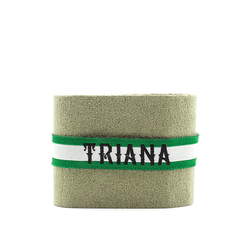 PULSERA DE TELA BORDADA TRIANA