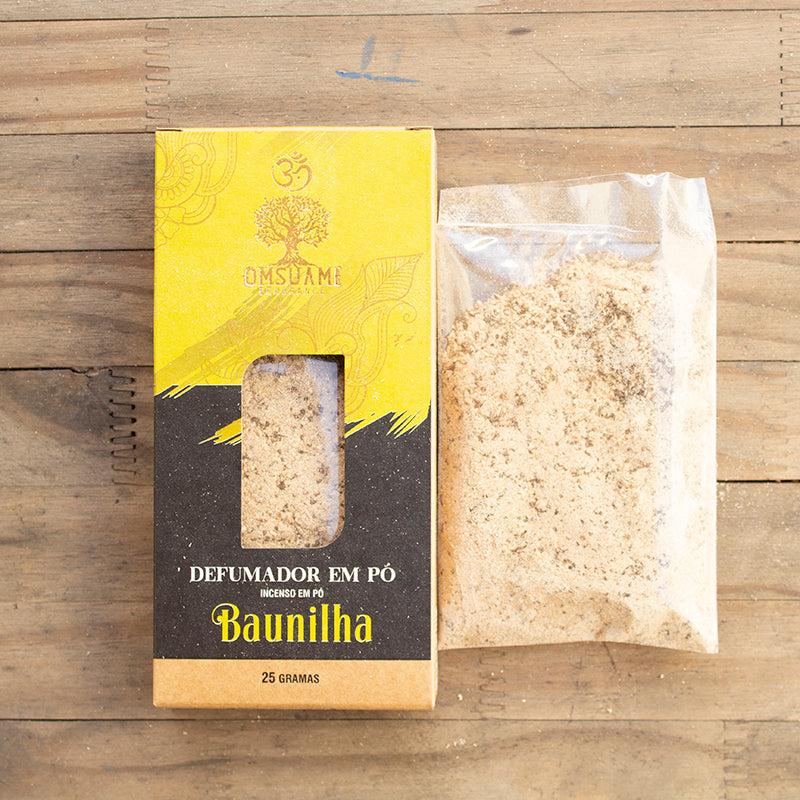 Sahumerio en polvo de vainilla 25g para amor y buena suerte
