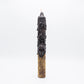 Vela Santa Muerte negra contra brujería con Palo Santo