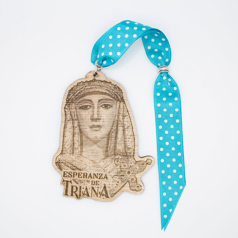 Amuleto Esperanza de Triana para coche y retrovisor
