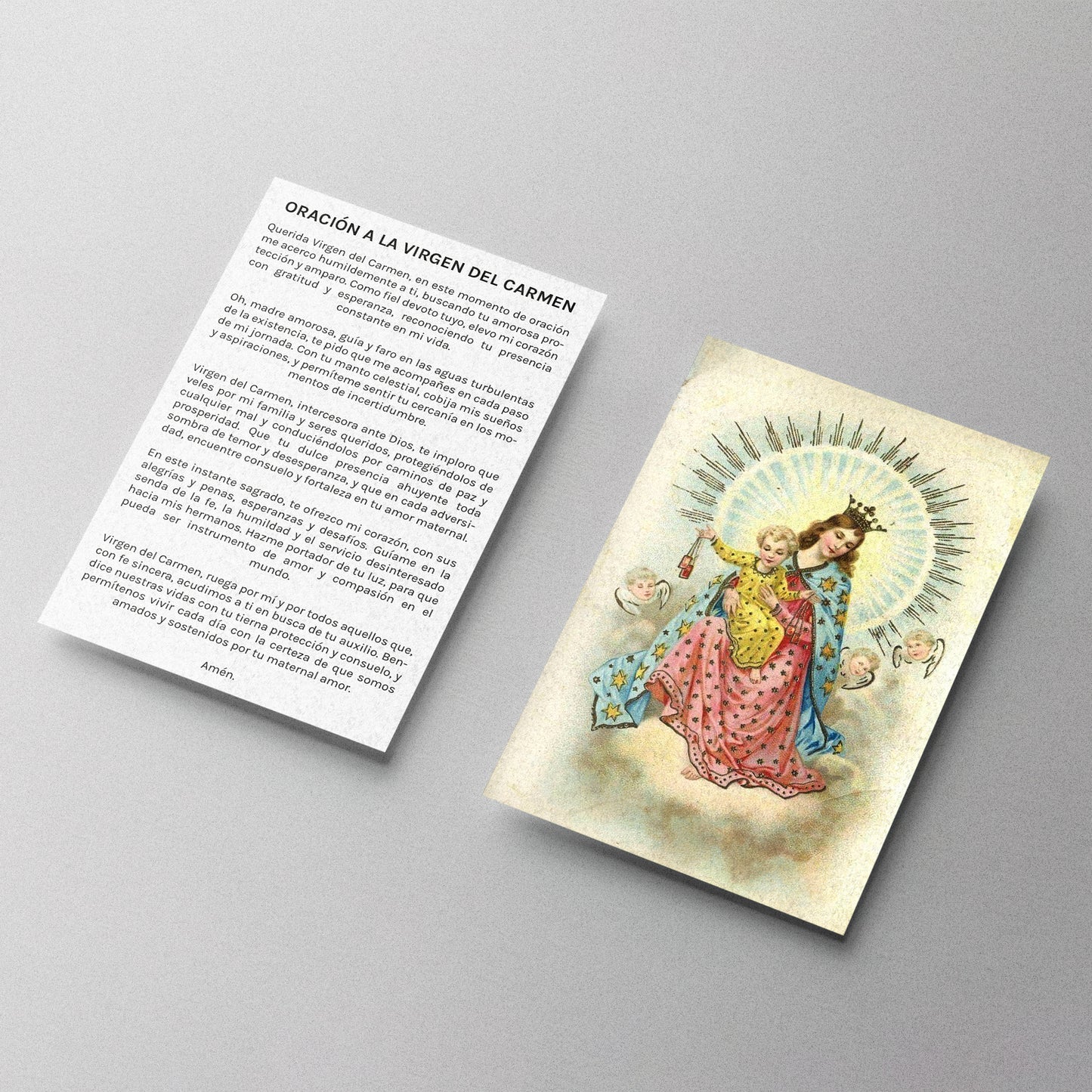 ESTAMPA VIRGEN DEL CARMEN Nº3