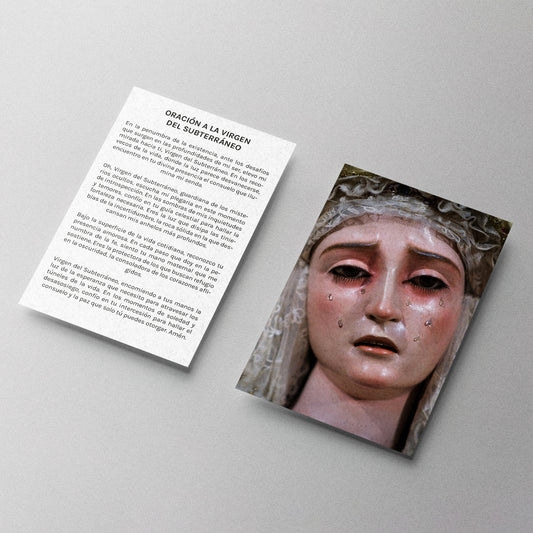 ESTAMPA VIRGEN DEL SUBTERRÁNEO MOD.2