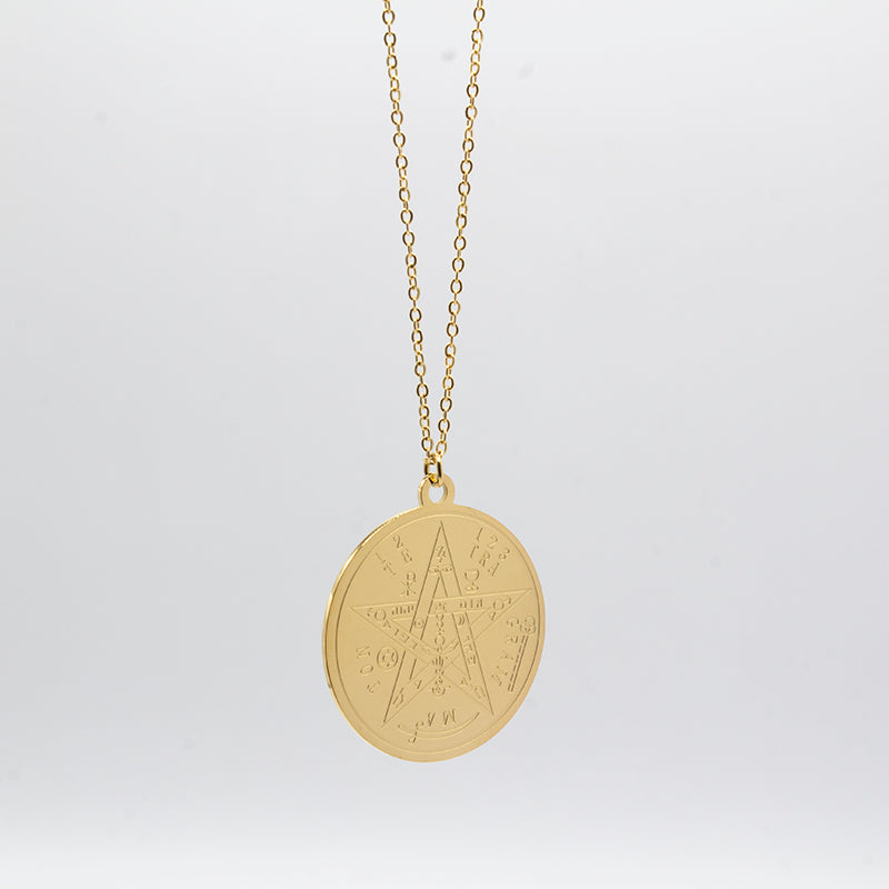 COLGANTE TETRAGRÁMATON DORADO