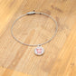PULSERA ACERO INOX. ESPERANZA MACARENA CAMAFEO