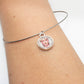 PULSERA ACERO INOX. ESPERANZA MACARENA CAMAFEO