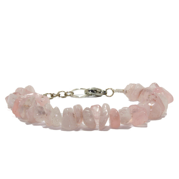 PULSERA CUARZO ROSA